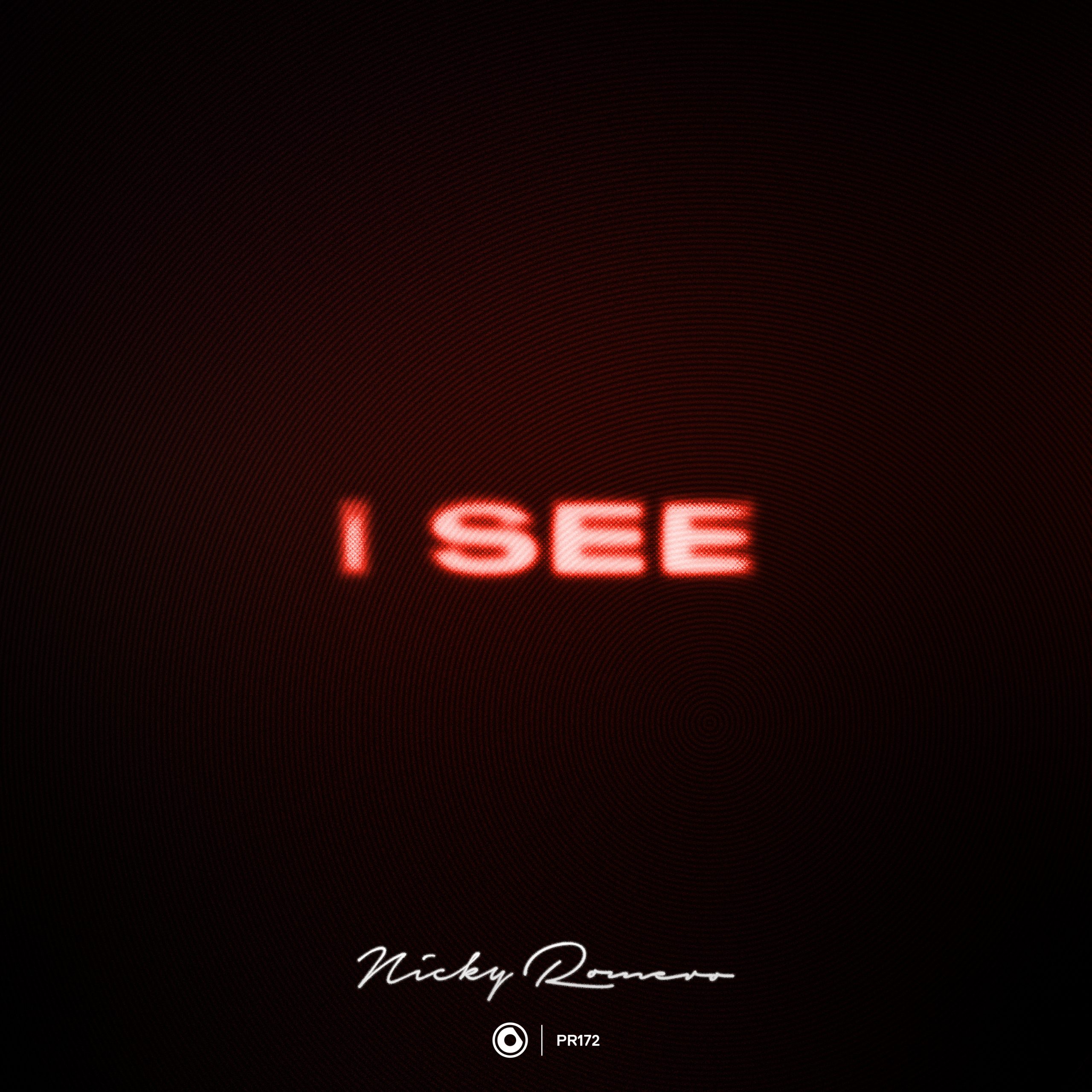 Nicky Romero - "I See" official single artwork