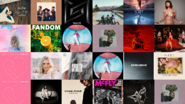 Collage of CelebMix's Top Album Tracks of 2019