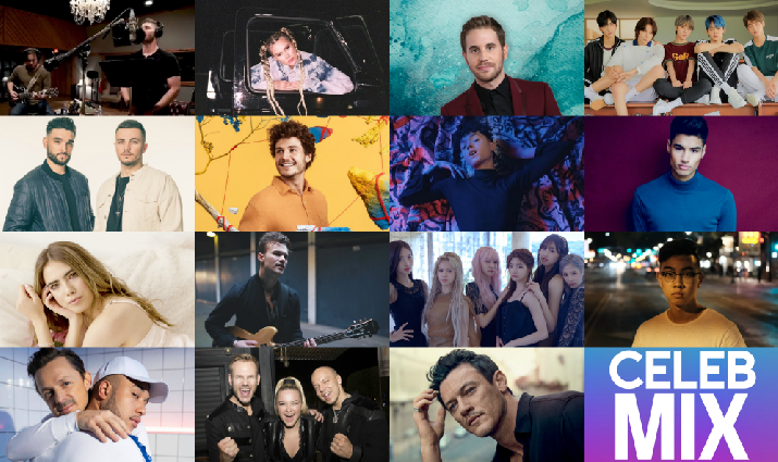 Collage of CelebMix's Top Debut Artists of 2019