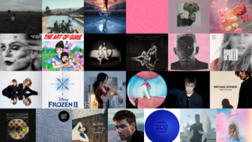 Collage of CelebMix's Top Albums of 2019