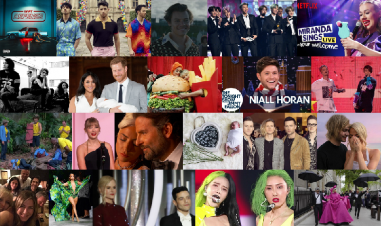 Collage of CelebMix's Top Celebrity Moments of 2019