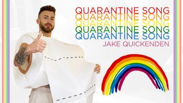 Jake Quickenden releases 'Quarantine Song' to raise money for the NHS