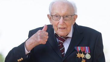 Captain Tom Moore reaches number one