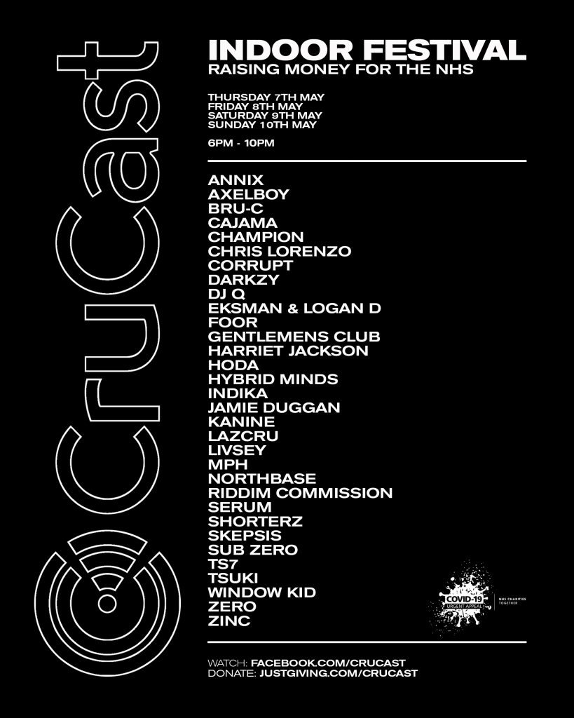CruCast indoor festival official lineup 
