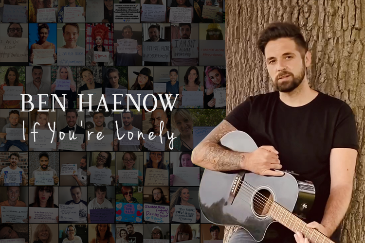 Ben Haenow unites with famous faces for 'If You're Lonely' charity video