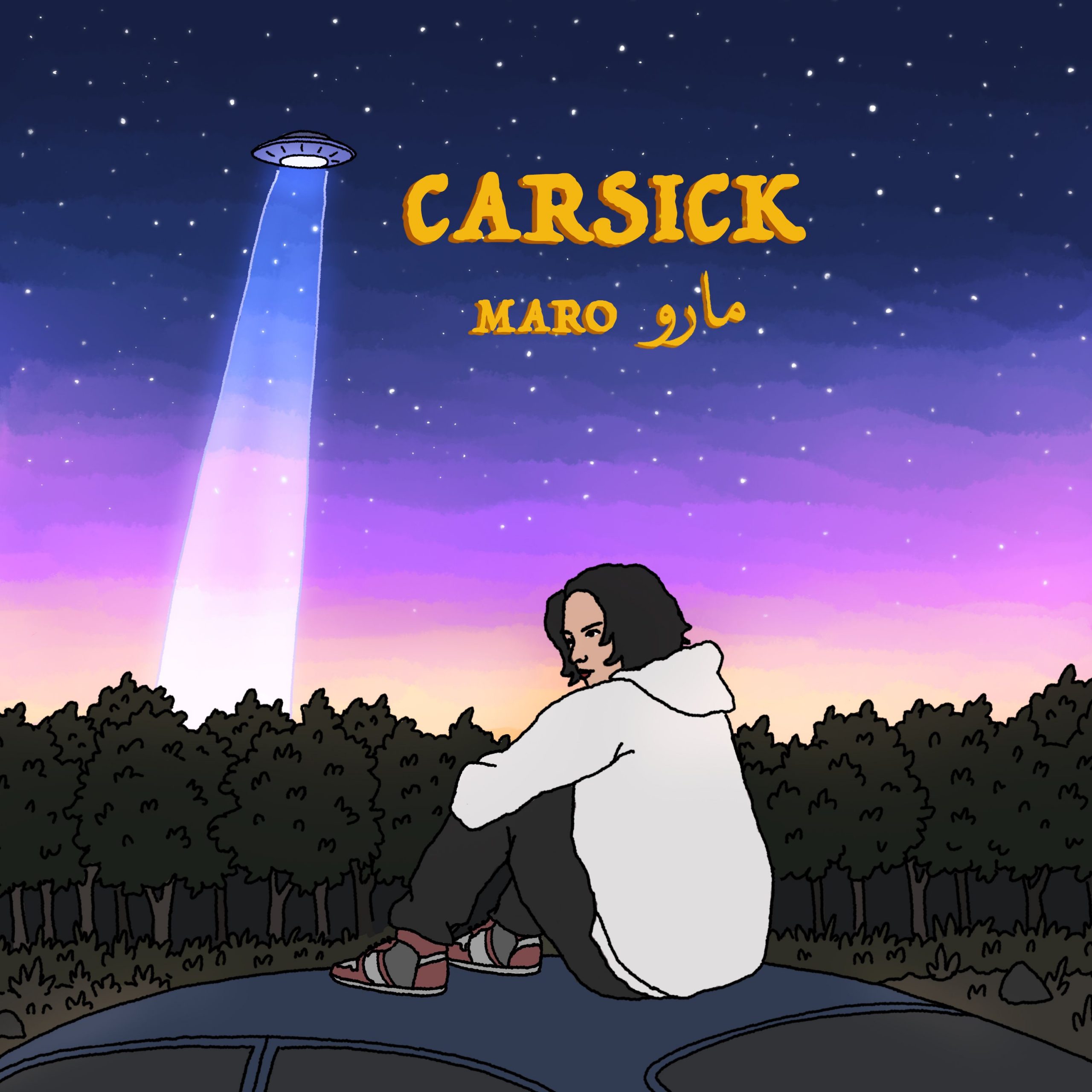 Maro - "Carsick" single artwork