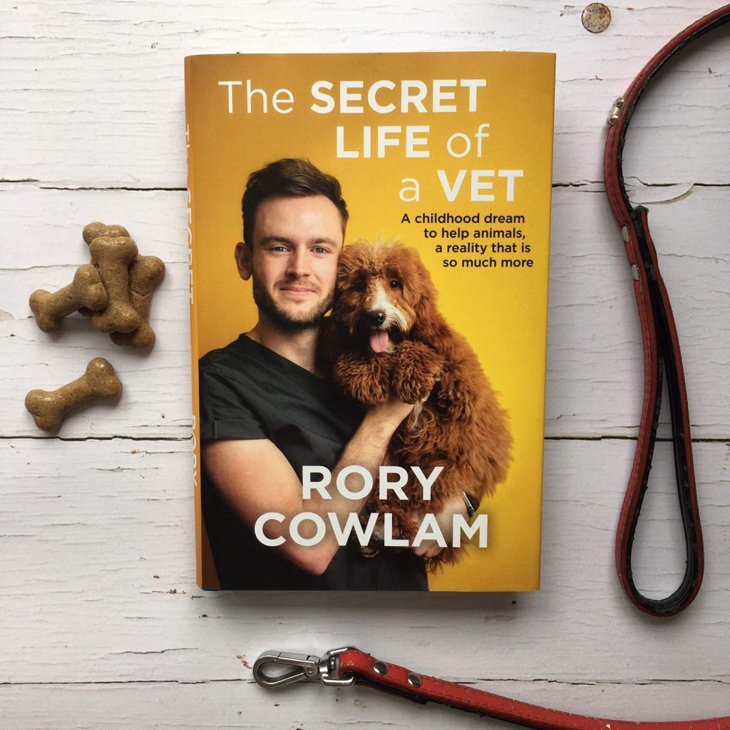 Rory the Vet's book cover.