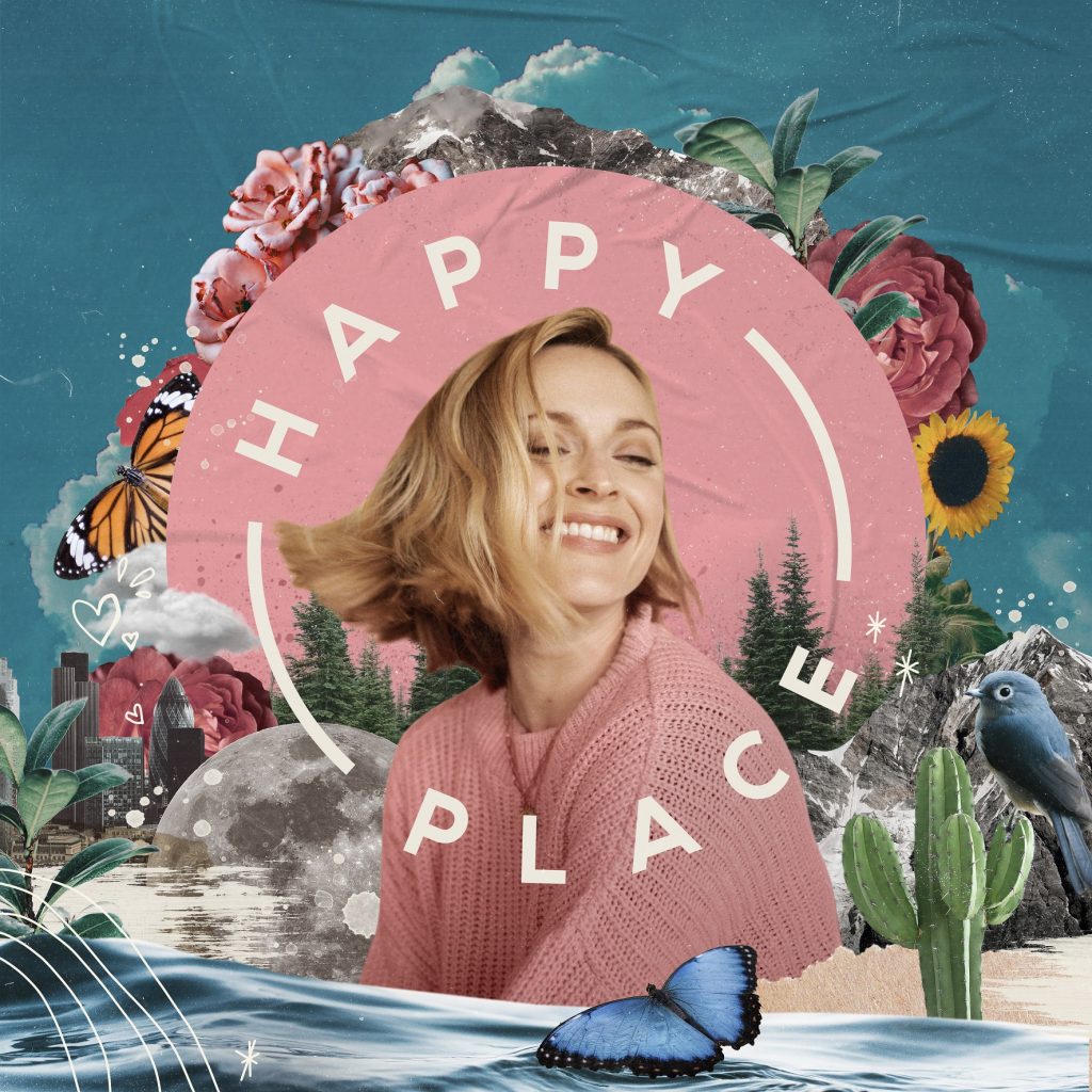 Album Artwork from Fearne Cotton for her album Happy Place.