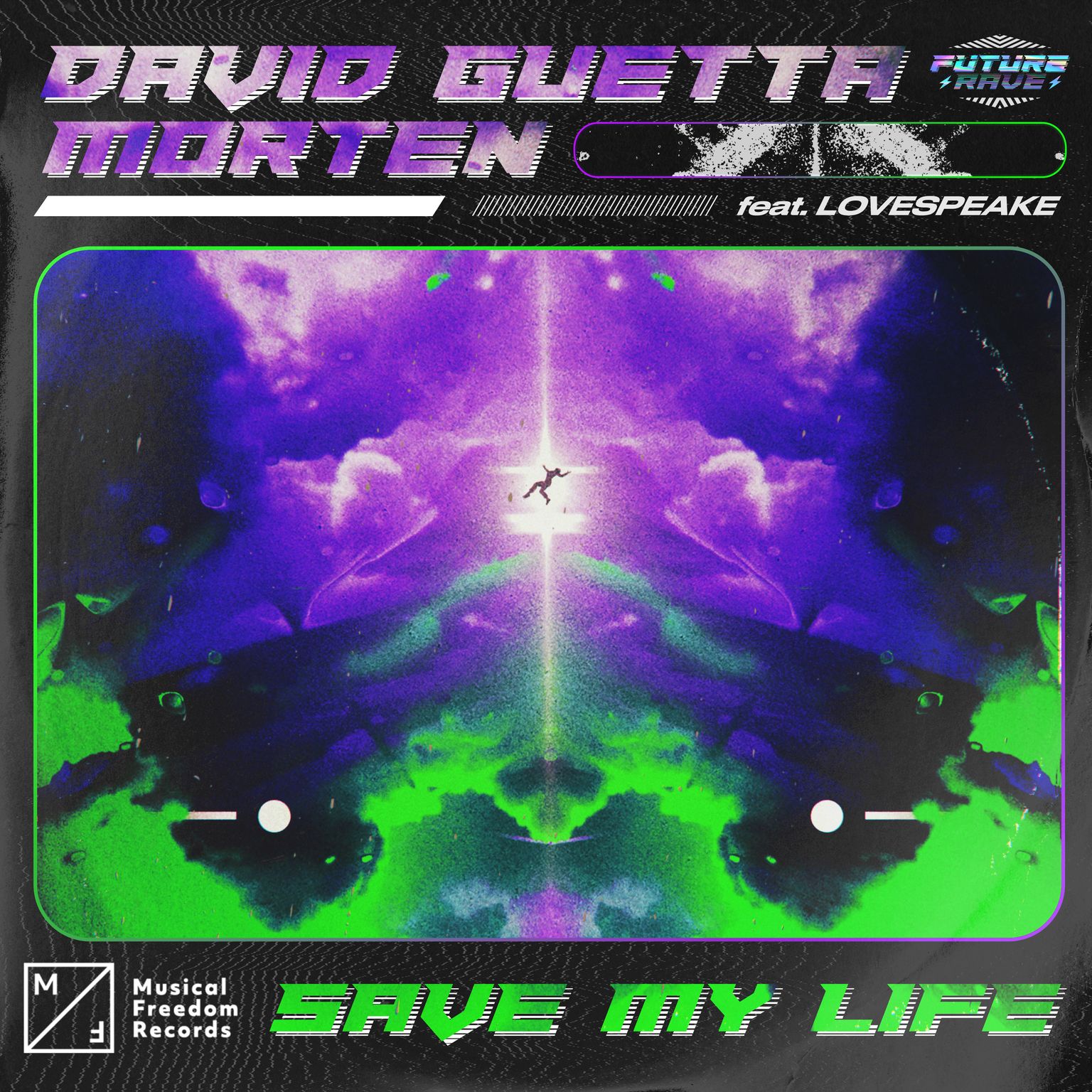 David Guetta and MORTEN - "Save My Life" single artwork