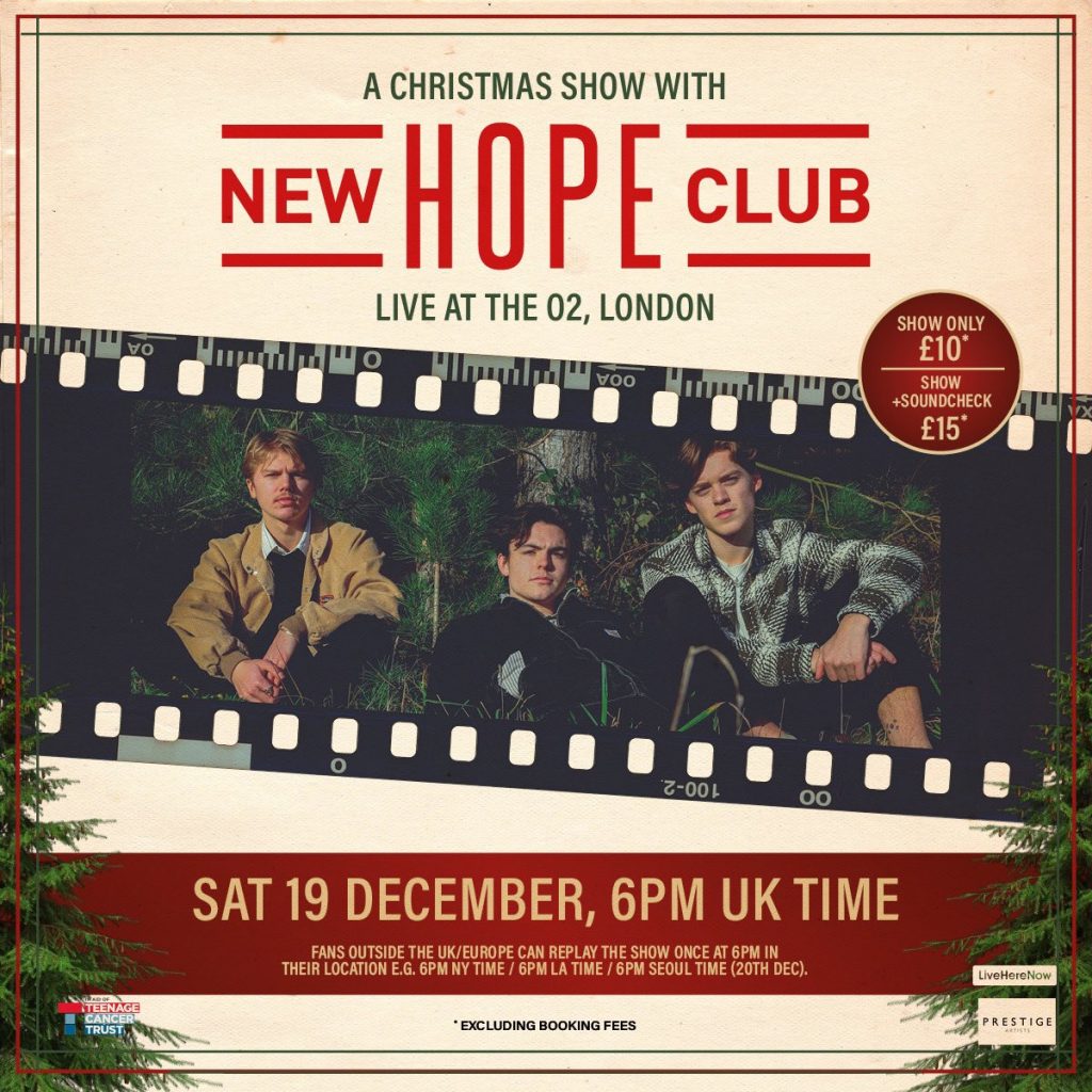 New Hope Club Announce Christmas Virtual Show CelebMix