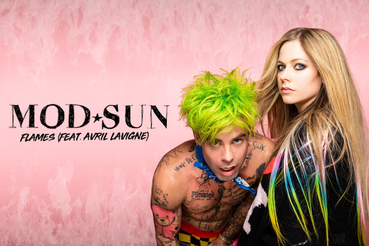 MOD SUN and Avril Lavigne collaborate on scorching hot new single 'Flames' 2