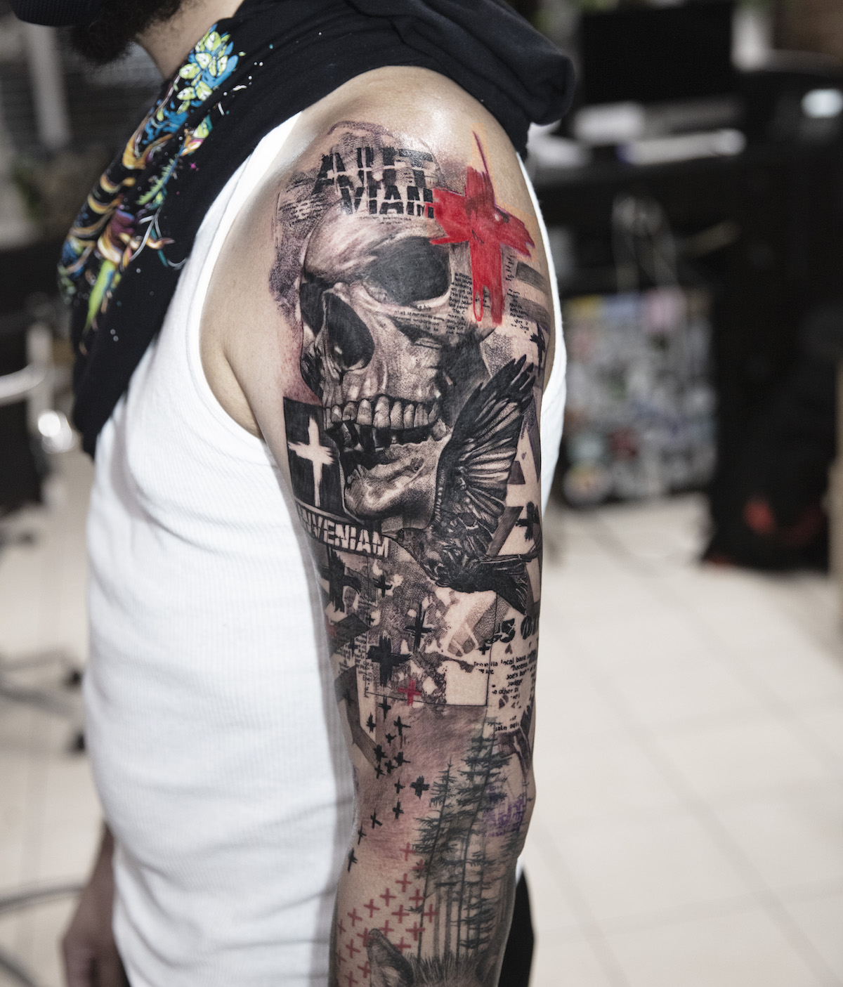 Celebrity tattoo artist Mikhail Andersson reveals latest designs as his ...