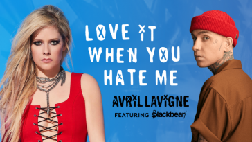 Avril Lavigne and blackbear team up on catchy track 'Love It When You Hate Me' 2