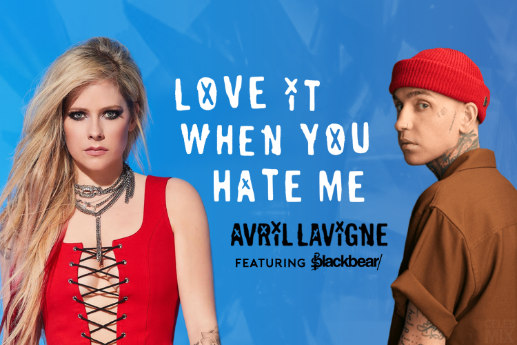 Avril Lavigne and blackbear team up on catchy track 'Love It When You Hate Me' 2