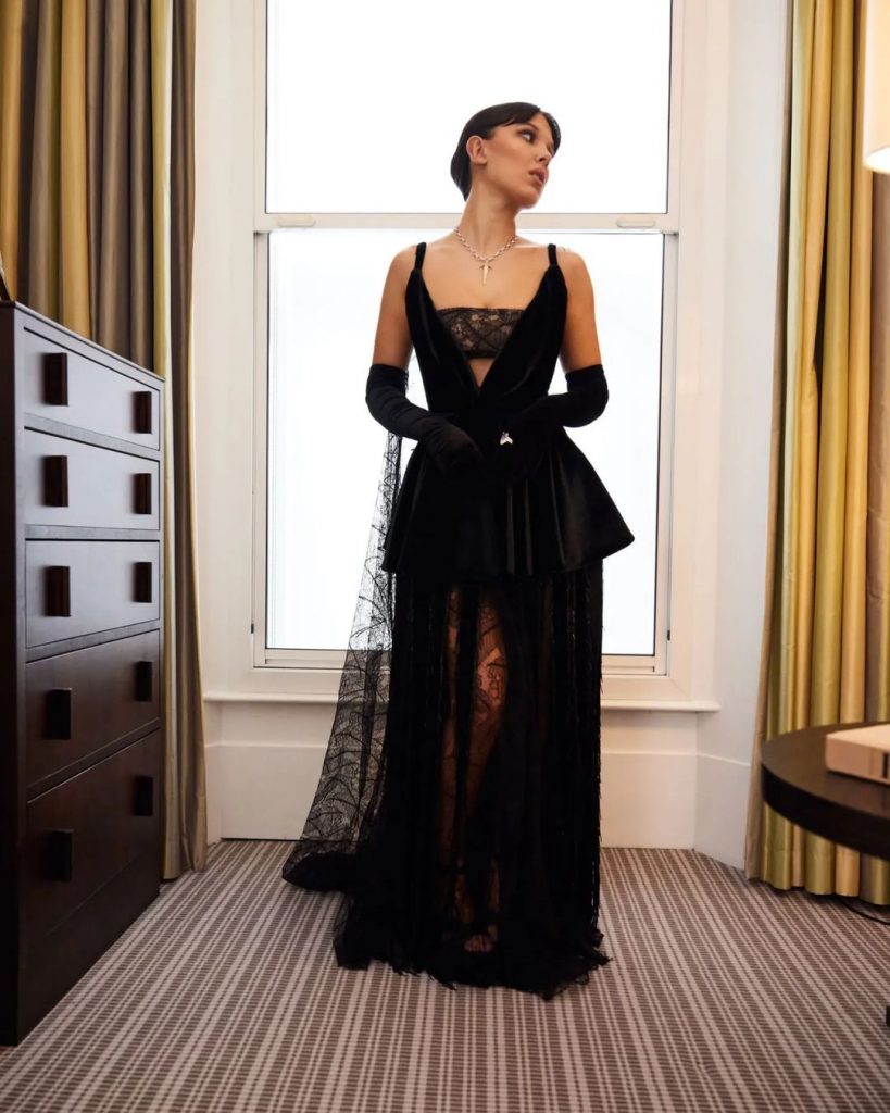Millie Bobby Brown Is Charming in Sleek Louis Vuitton Gown at