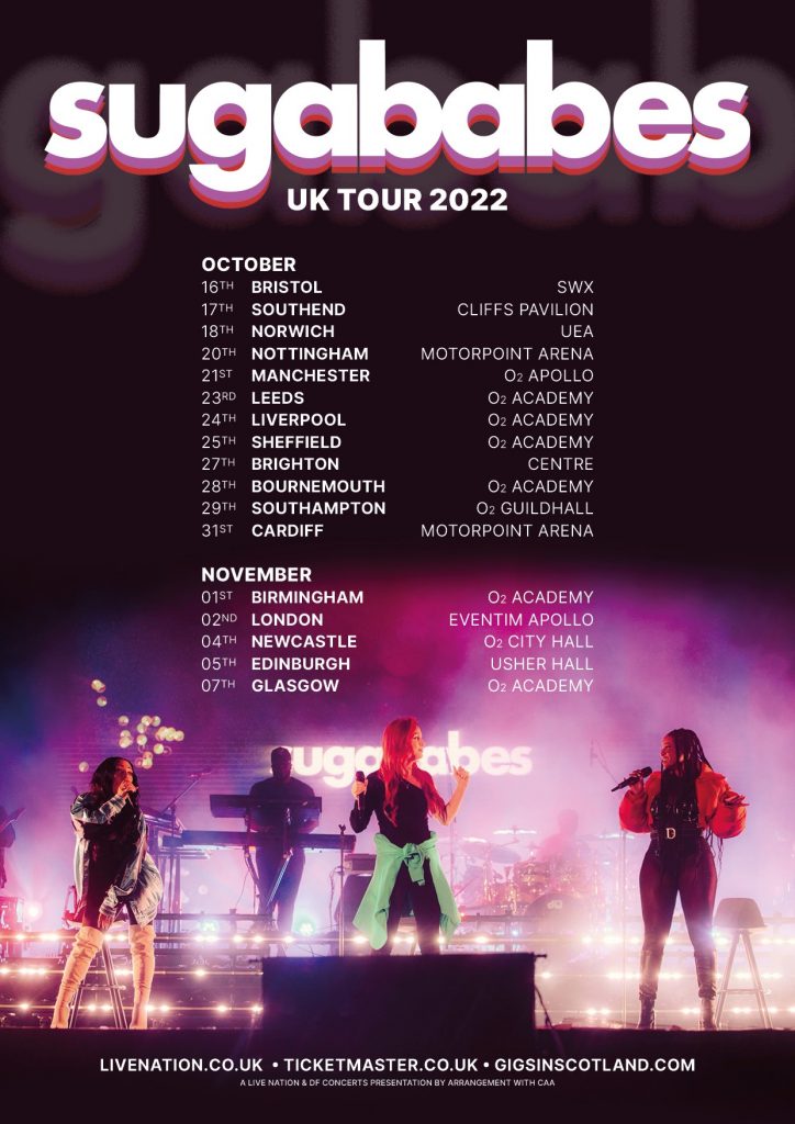 The Sugababes Announce U.K. Tour!
