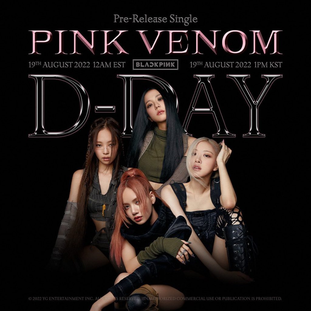 BLACKPINK's New Song 'Pink Venom' Has Arrived: Stream It Now