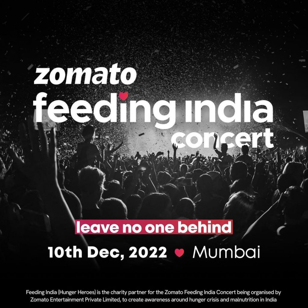 Zomato Feeding India Concert Post Malone