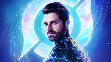 Single cover artwork for "Ready Set Go (from Honor of Kings)" which sees Alok looking over his shoulder at us, wearing a spiky blue metallic jacket with the background blue that centres to light blue with the circular logo of Honor of Kings surrounding the Brazilian DJ.