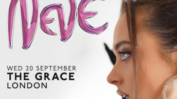 NEVE will take to The Grace in September.