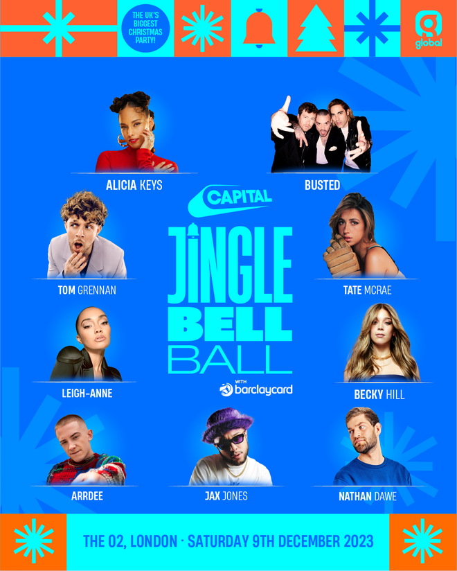 First set of artists CONFIRMED for Capital's Jingle Bell Ball with