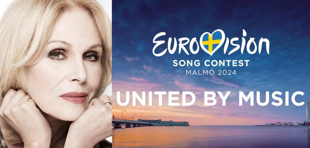 joanna lumley eurovision