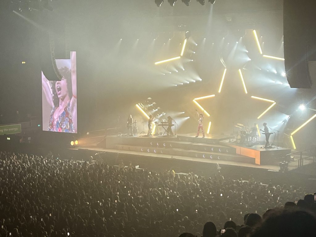 Conan Gray performs at Wembley Arena.