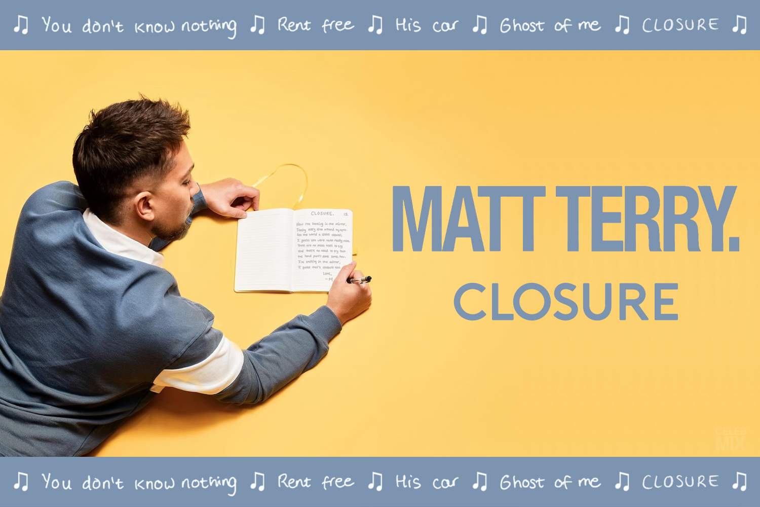 Matt Terry explores heartbreak and therapeutic on stunning new EP ‘Closure’ – CelebMix