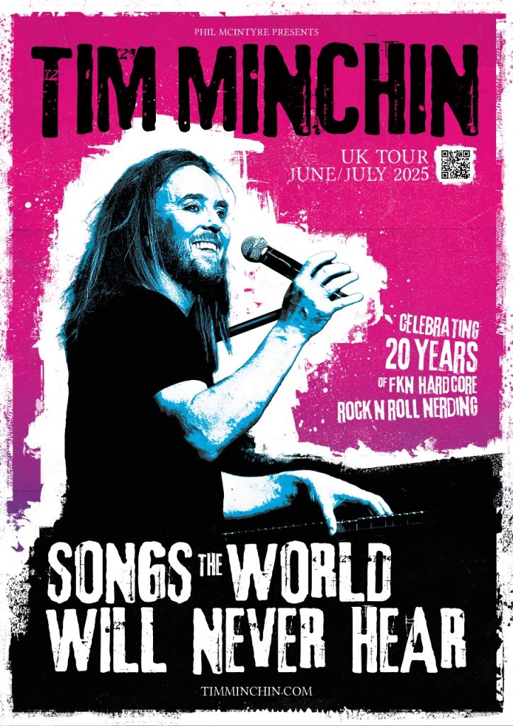 Tim Minchin mengumumkan tanggal tur Inggris lebih lanjut