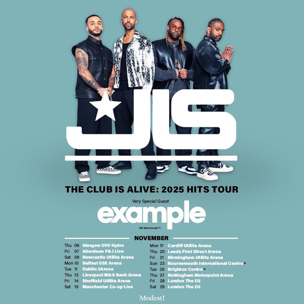 JLS Mengumumkan ‘The Club is Alive: 2025 Hits Tour’