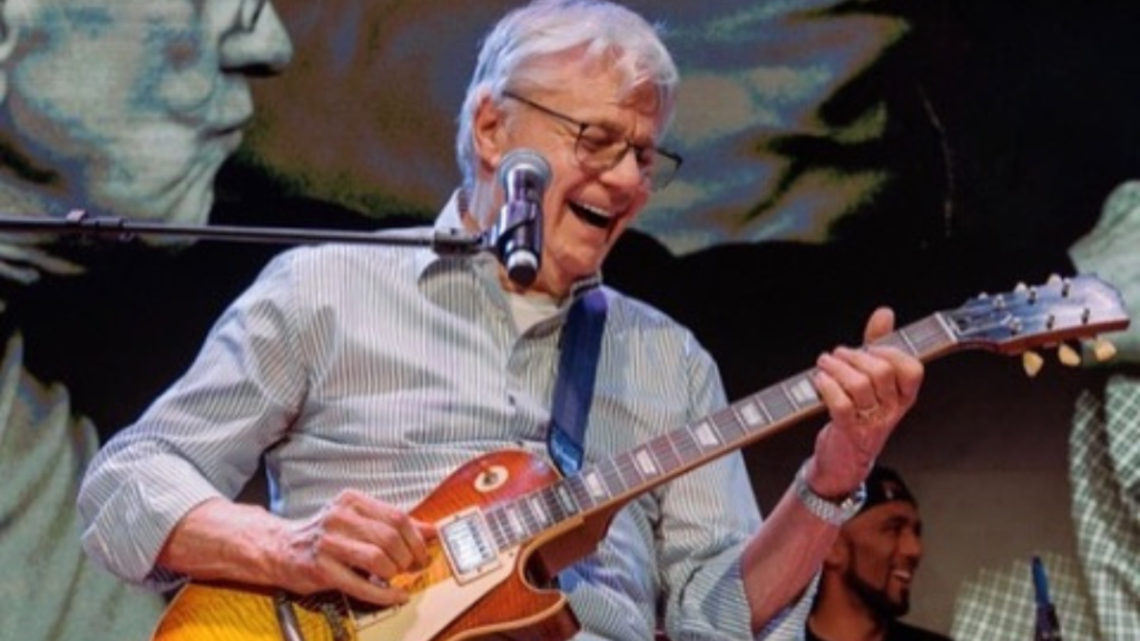 Steve Miller performing at Les Paul Spirit Award Ceremony