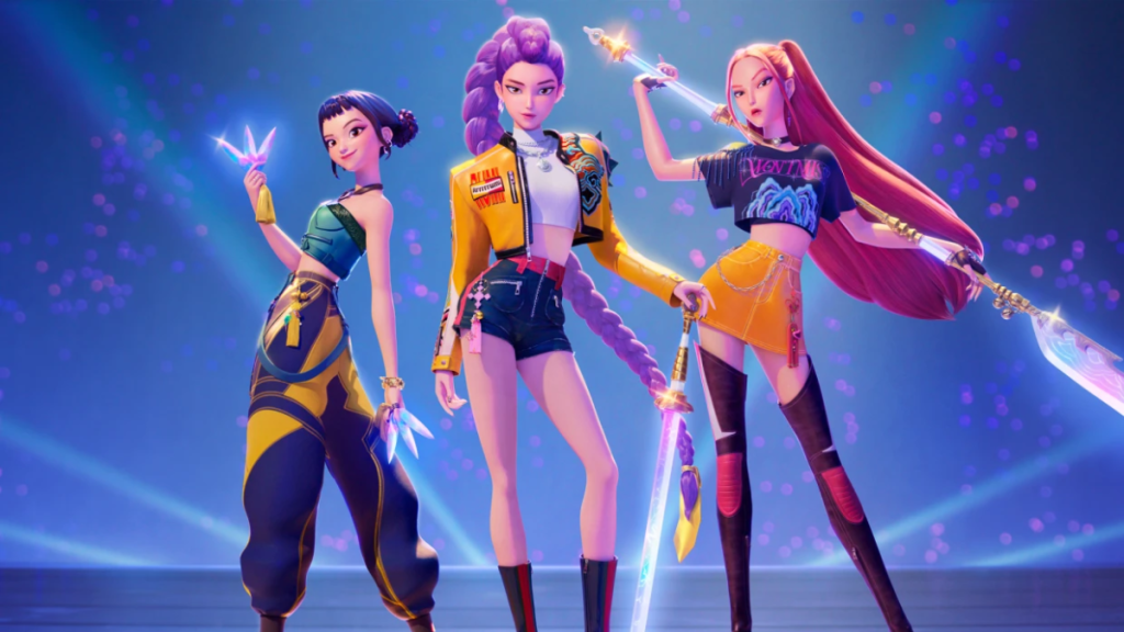 KPop Demon Hunters’ “Golden” Makes Billboard History With No. 1 Hot 100 Debut EJAE, Audrey Nuna, and REI AMI as animated HUNTR/X members performing “Golden” in Netflix’s KPop Demon Hunters.