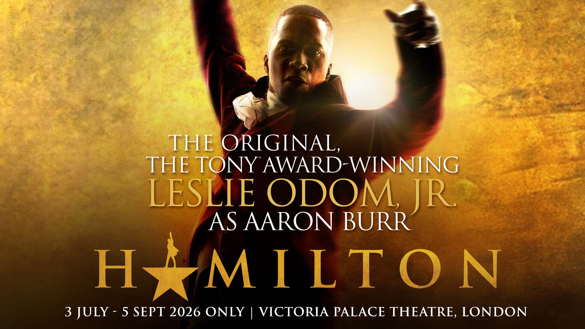 Leslie Odom Jr. to return to Hamilton for West End debut - CelebMix